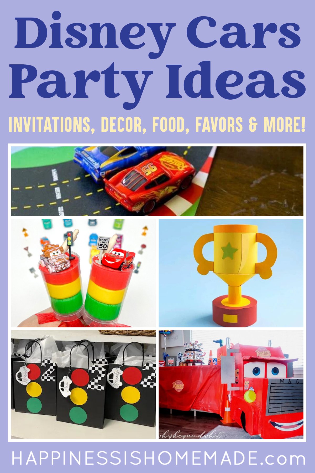 Disney Cars Birthday Party Ideas