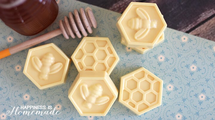 easy diy milk honey soap