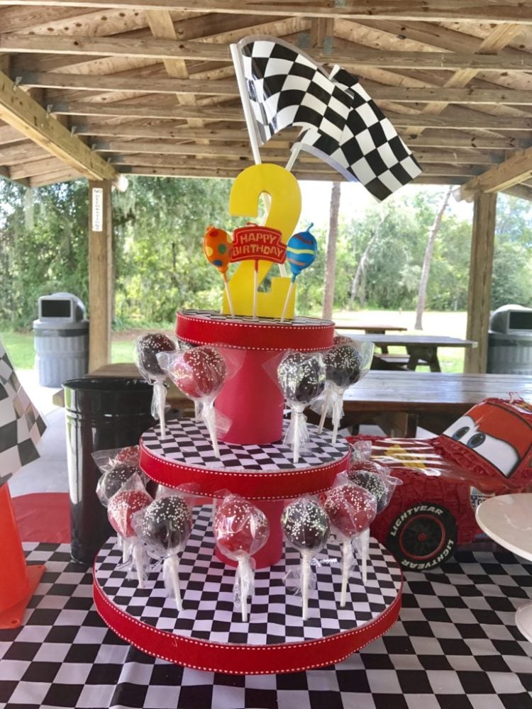 Cars Cake Pop Stand