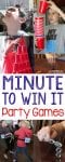 minute to win it birthday party games for families
