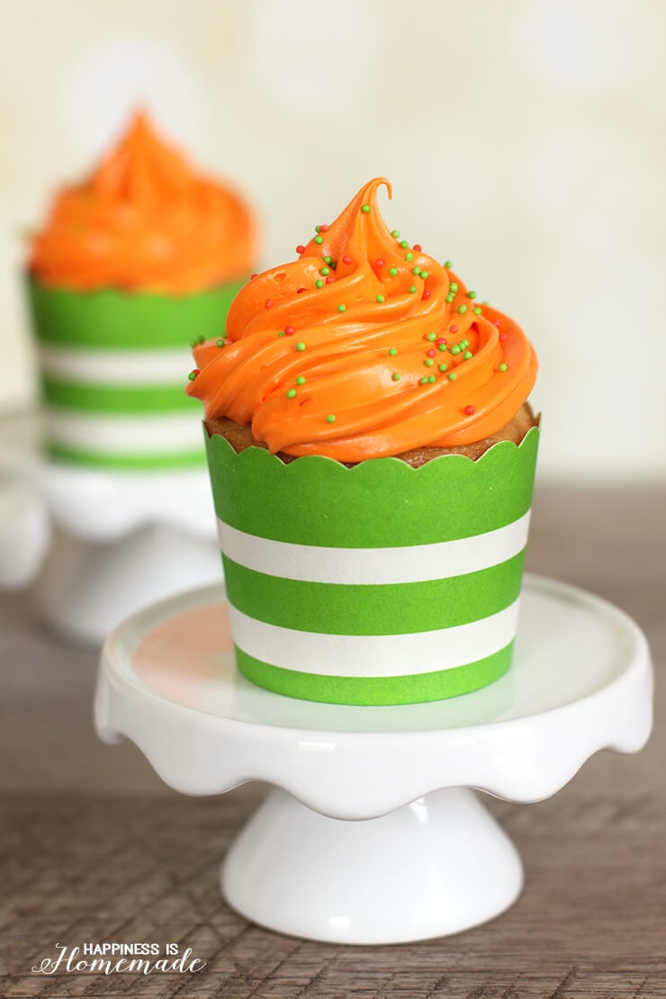 nickelodeon kids choice awards show cupcakes with orange slime filling