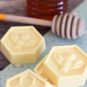 quick and easy honey milk soap