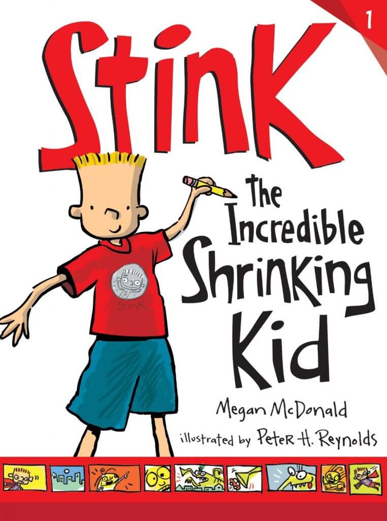Stink the incredible shrinking kid book cover