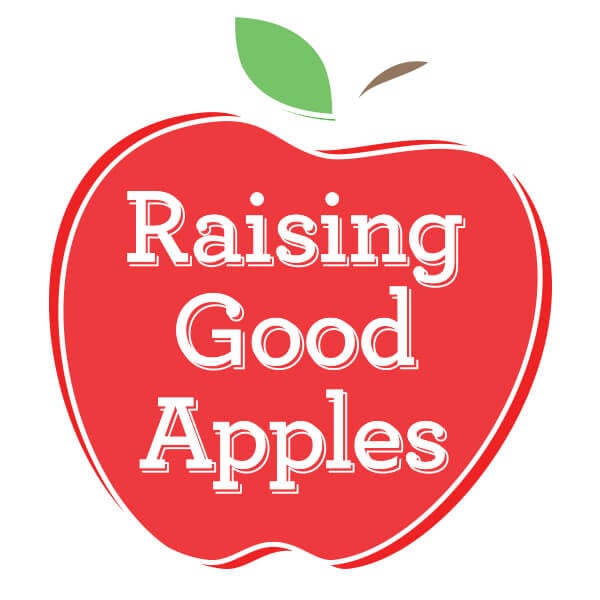 raising good apples logo graphic