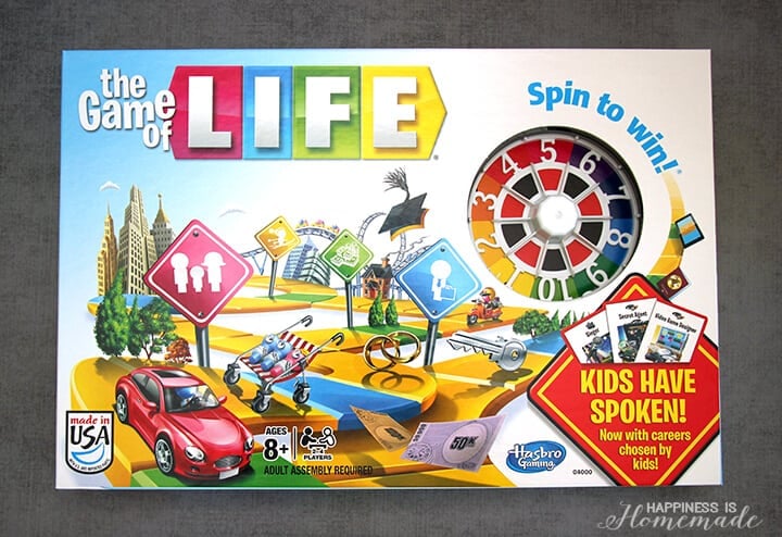 2014 The Game of Life Board Game by Hasbro