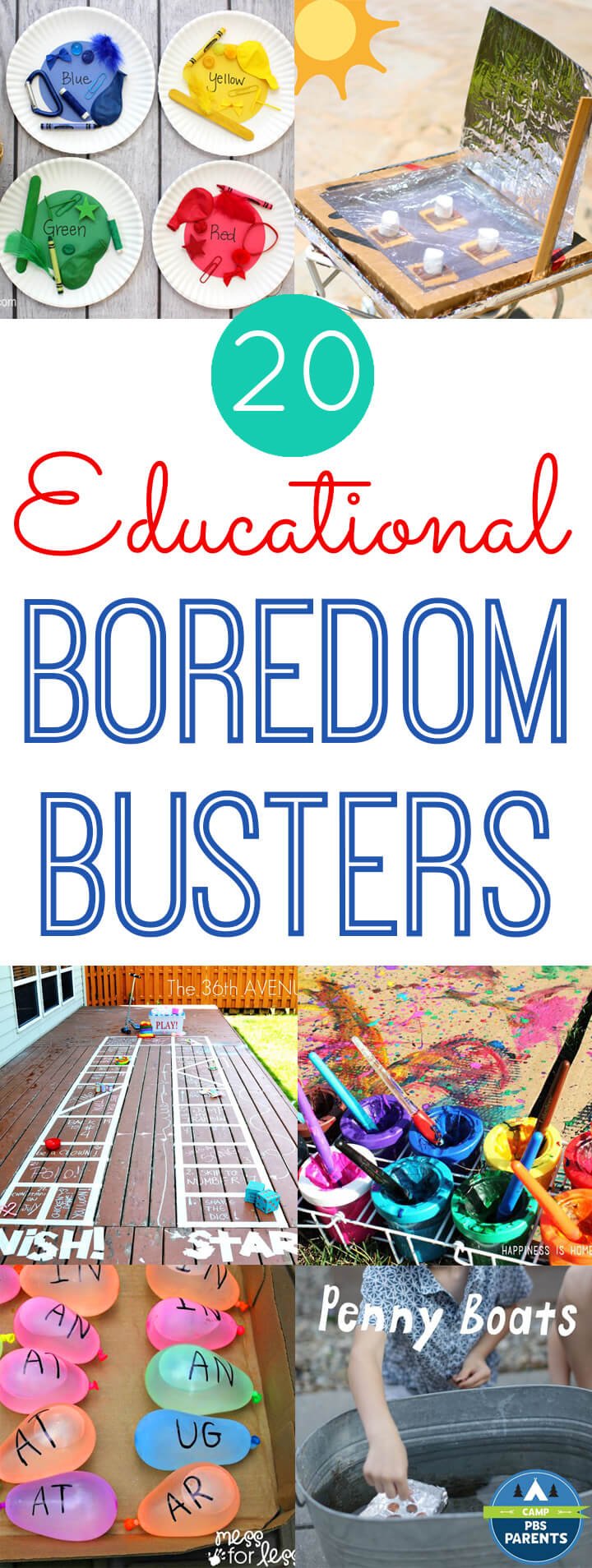 educational boredom busters for kids