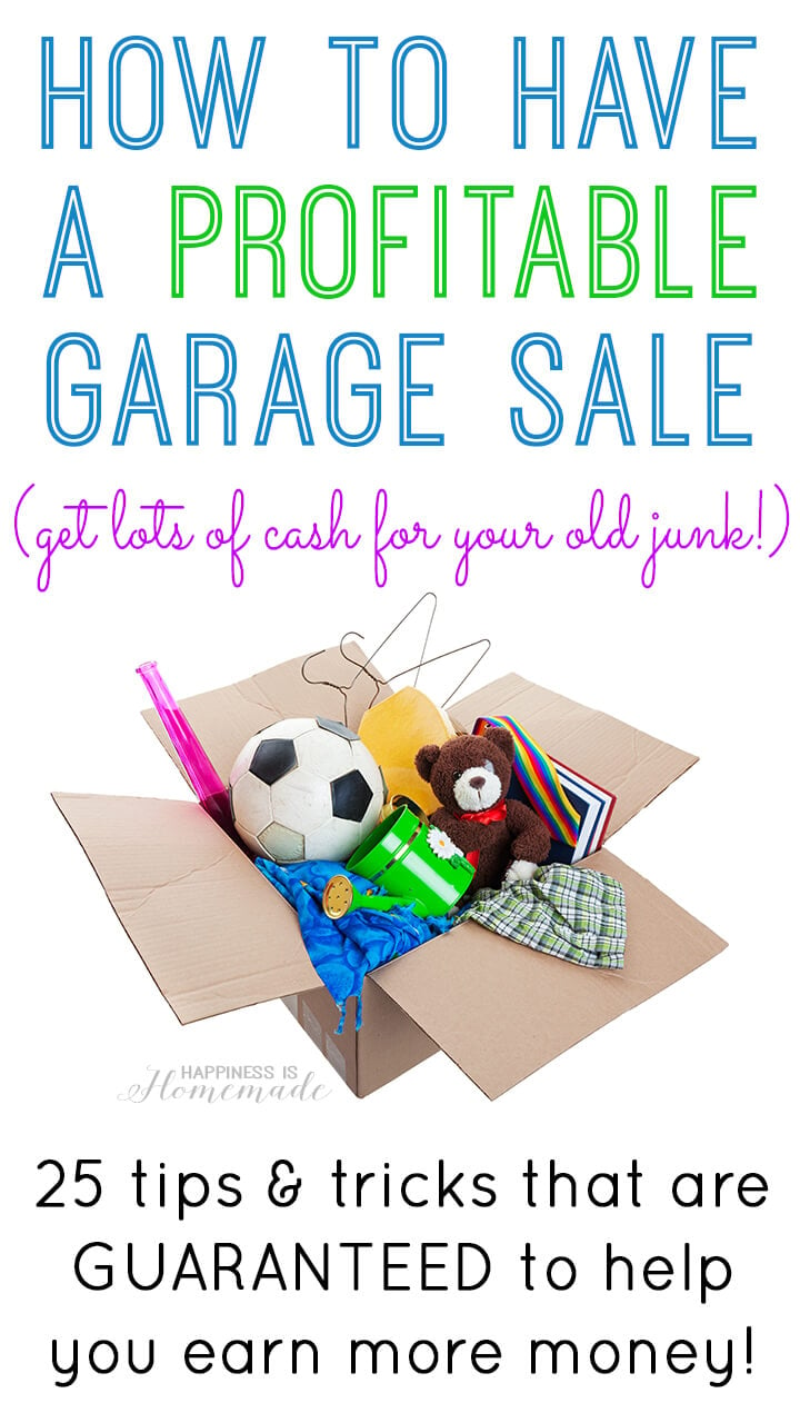 How to Have a VERY Profitable Garage Sale