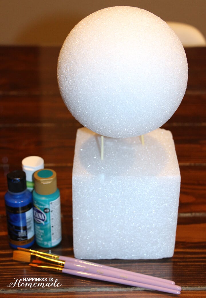 How to Make a Button Globe from a Styrofoam Ball