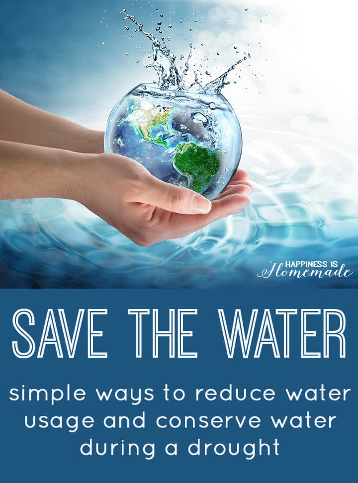 Save the Water: Ways to Help Conserve Water