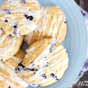 blueberry lemon scones easy scone recipe