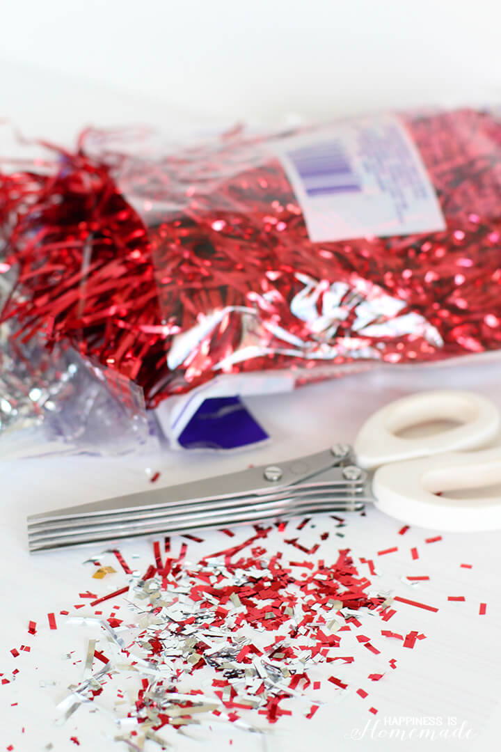 Easily Make Your Own Confetti with Shredding Scissors