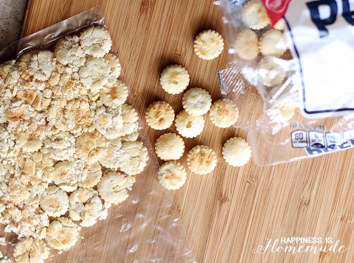 Oyster Cracker Crumb Topping