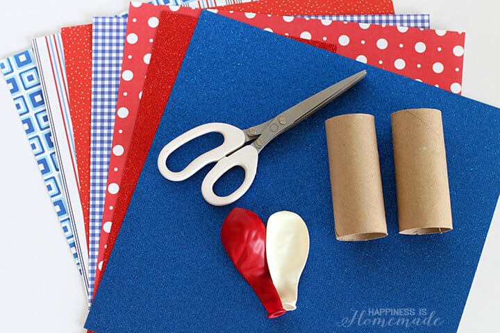 Supplies to Make DIY Confetti Poppers