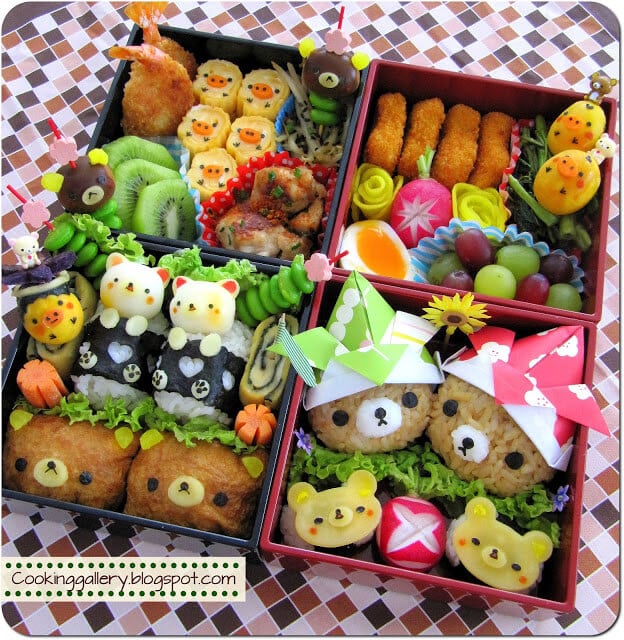 Bento Box Japanese For Adults/Children, Lunch Box With