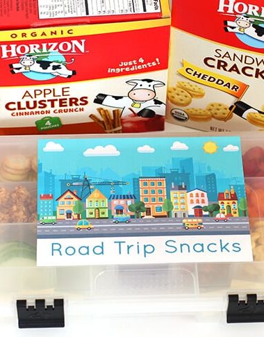 horizon organic snacks on the go box