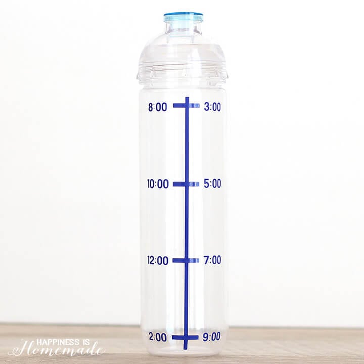 Hydration Water Bottle + How to Drink More Water - Happiness is