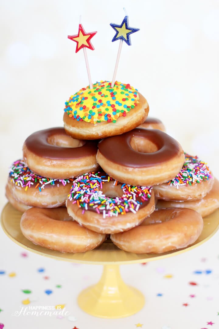 krispy kreme donut cake