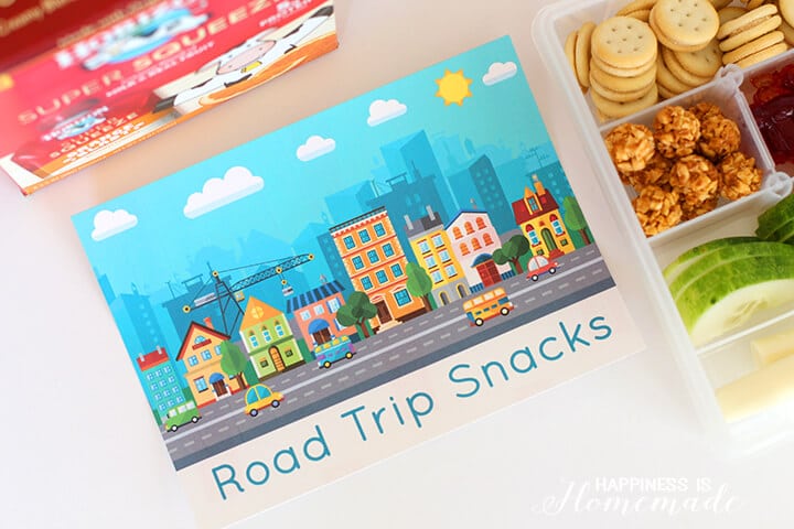 On-the-Go Road Trip Snack Kit - Happiness is Homemade