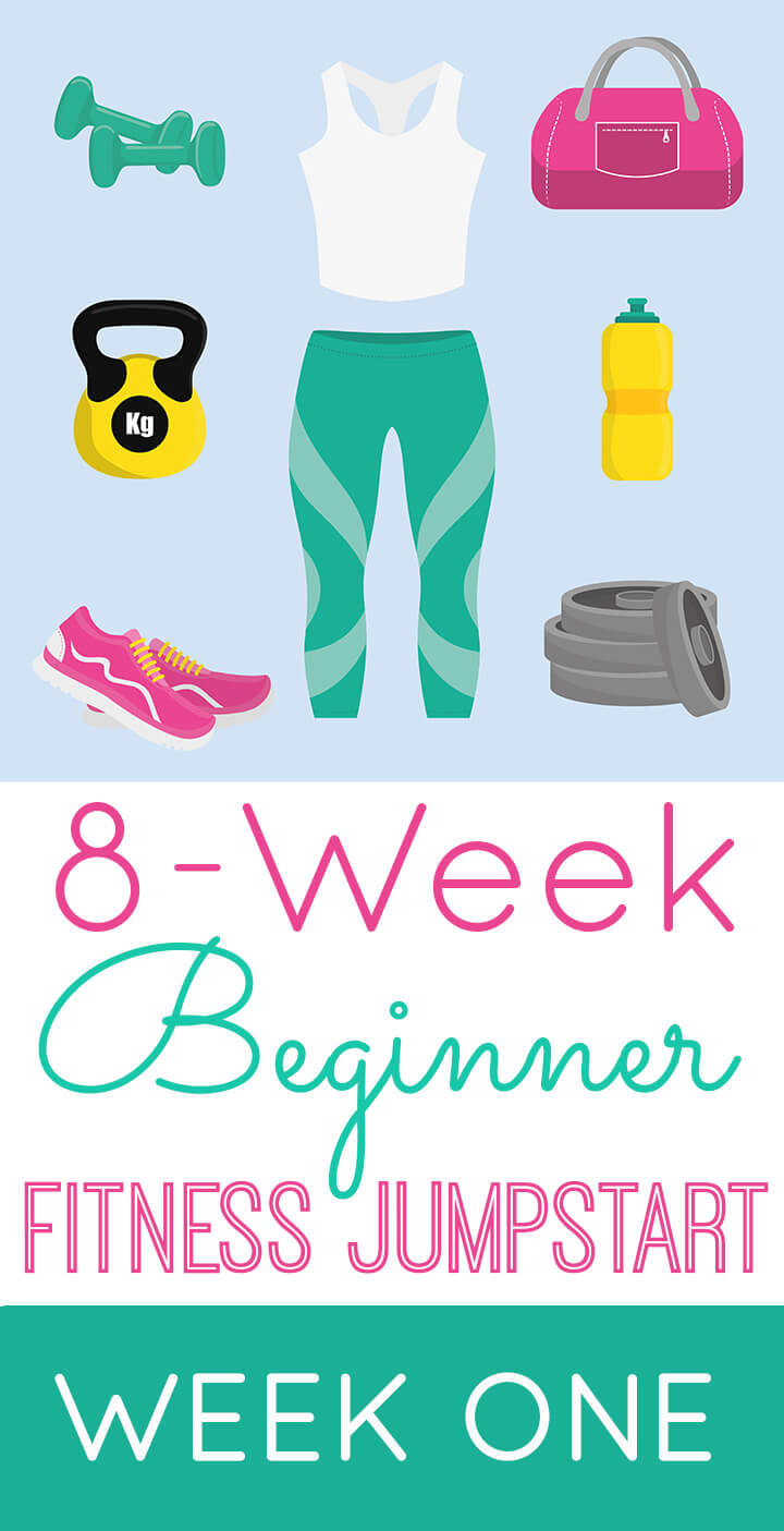 8 week beginner fitness jumpstart with meal plan week one