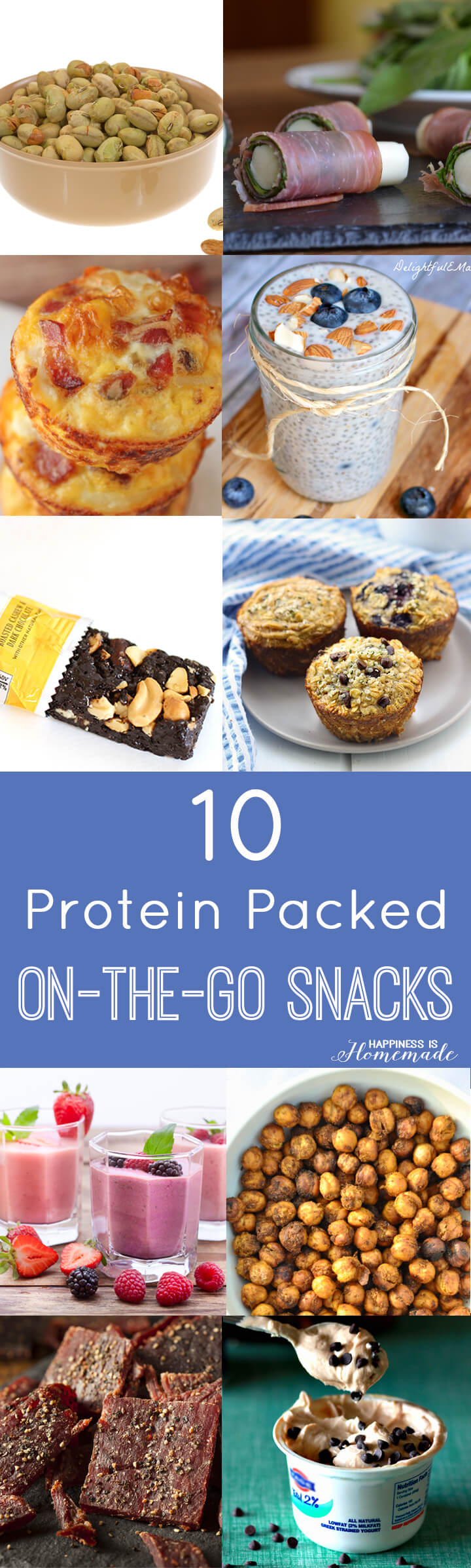 10 protein packed on the go snacks