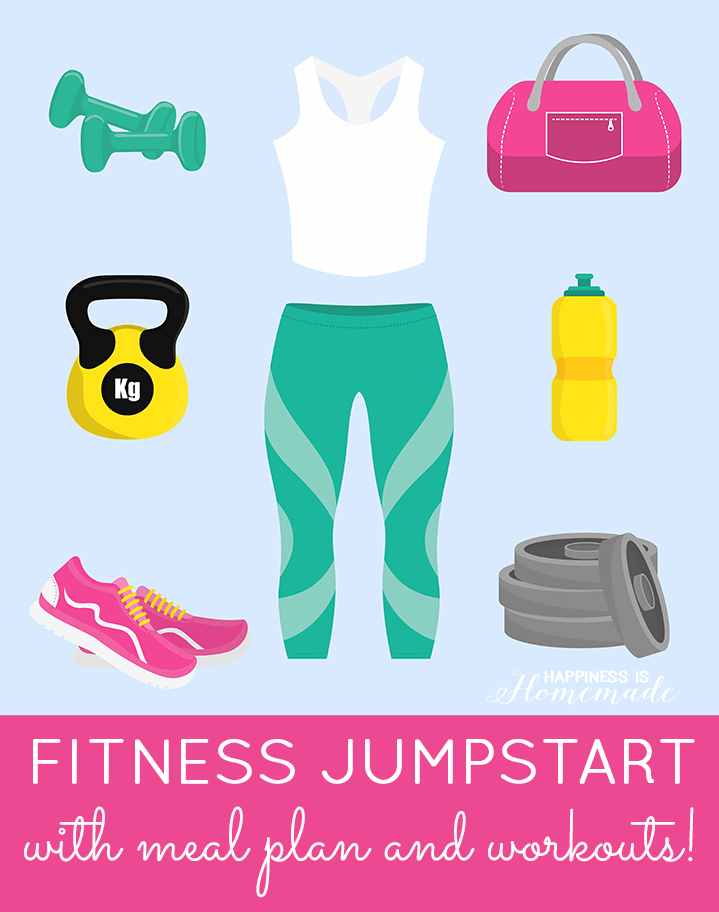 fitness jumpstarts series with meal plan and workouts
