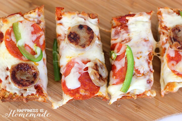 French Bread Pizzas by eMeals