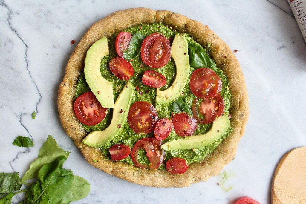 Healthy Vegan Pizza