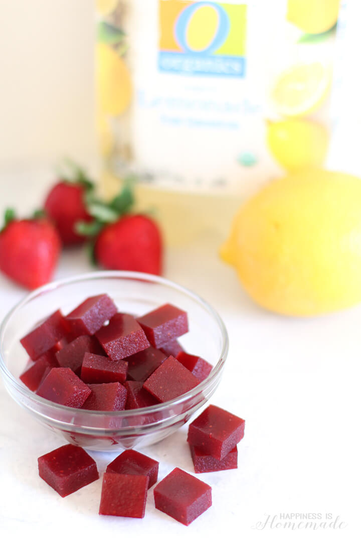 Strawberry Lemonade Gummy Fruit Snacks