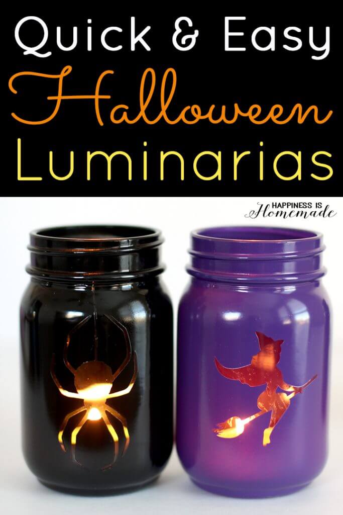 Quick and Easy Halloween Luminarias