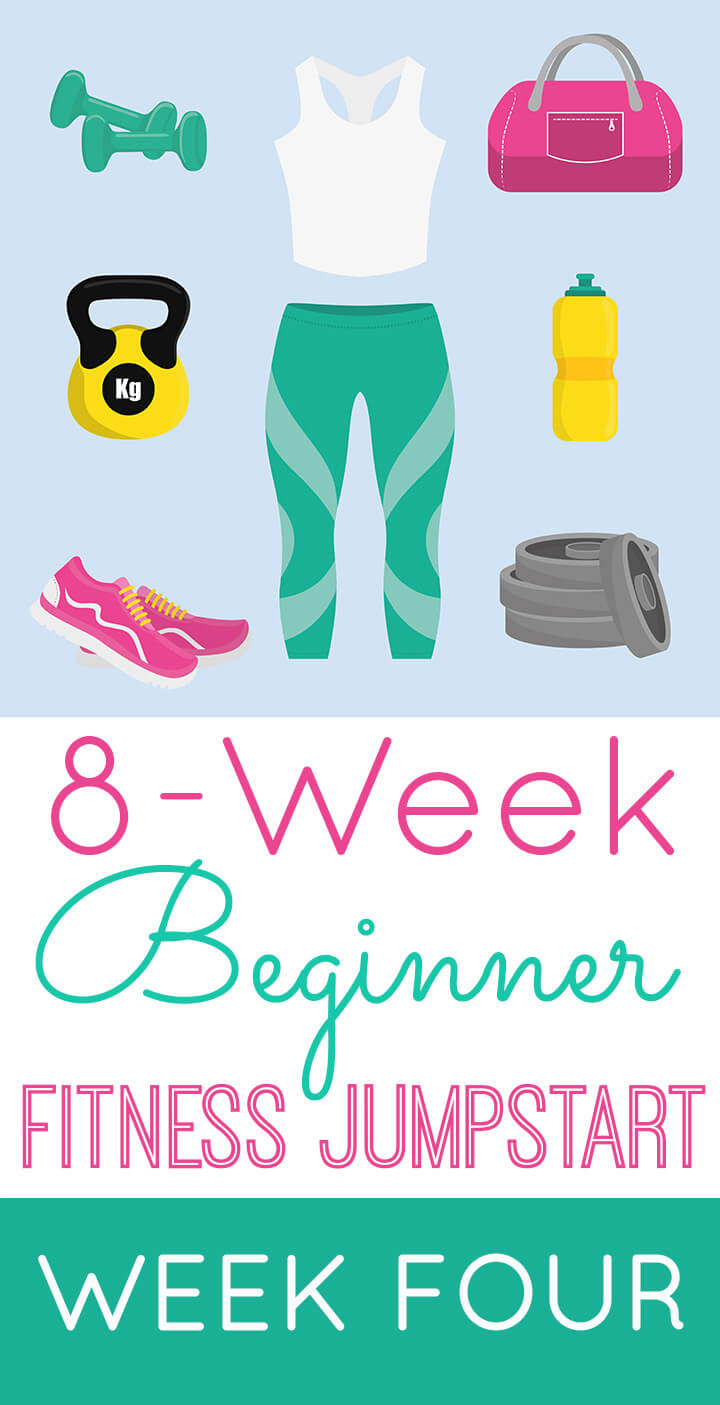 8 week beginner fitness graphic