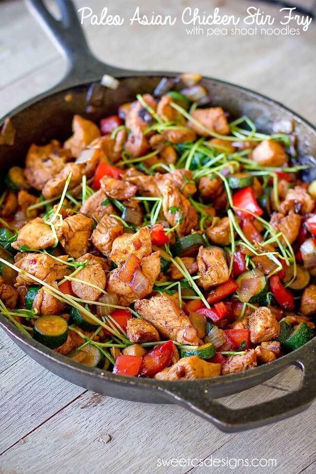 Paleo Asian Chicken Stir Fry