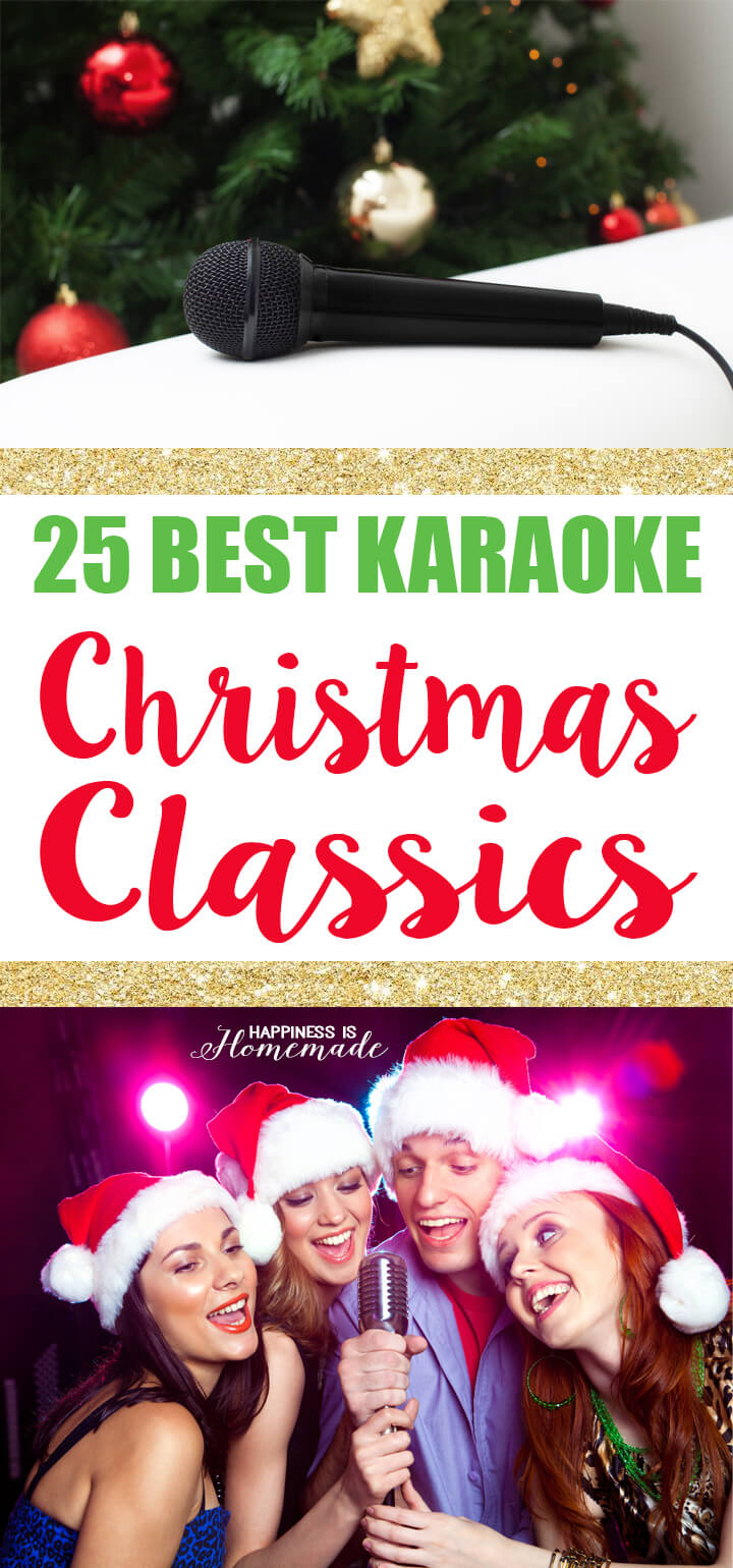 25 Best Karaoke Christmas Songs