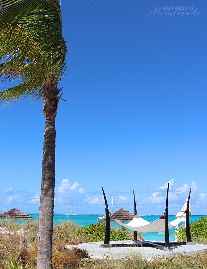 Beach Hammocks at Beaches Turks and Caicos