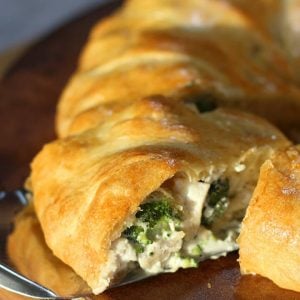 broccoli and chicken crescent roll ring