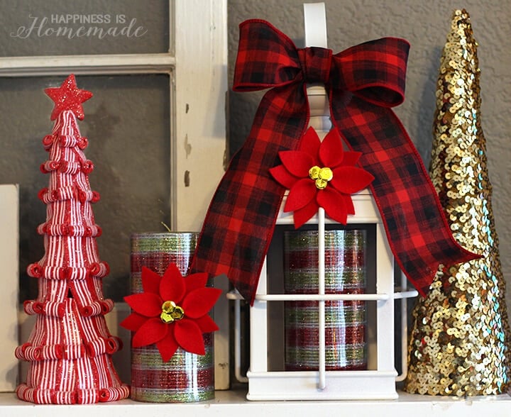 christmas mantel and decorations for christmas