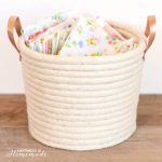 diy no sew rope basket