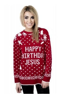 Happy Birthday Jesus Sweater