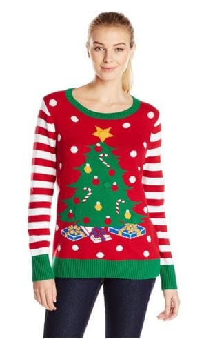 Light Up Christmas Tree Sweater