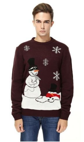 Melted Snowman Sweater