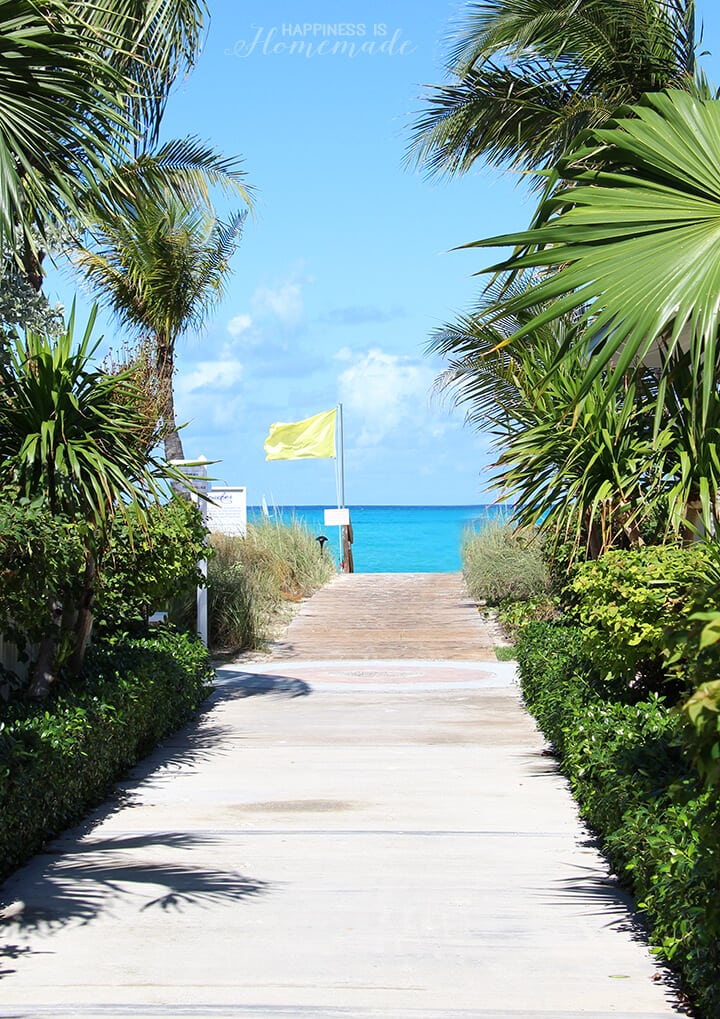 Pathway to the Beach at Beaches Resort Turks and Caicos