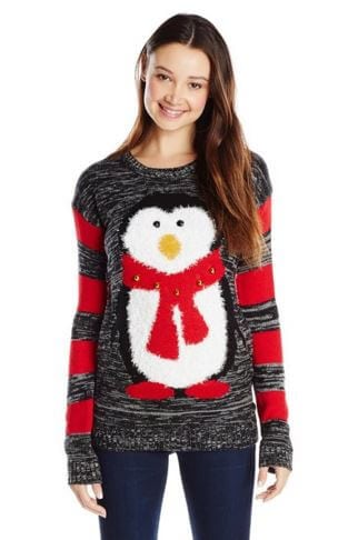 Penguin Jingle Bell Sweater