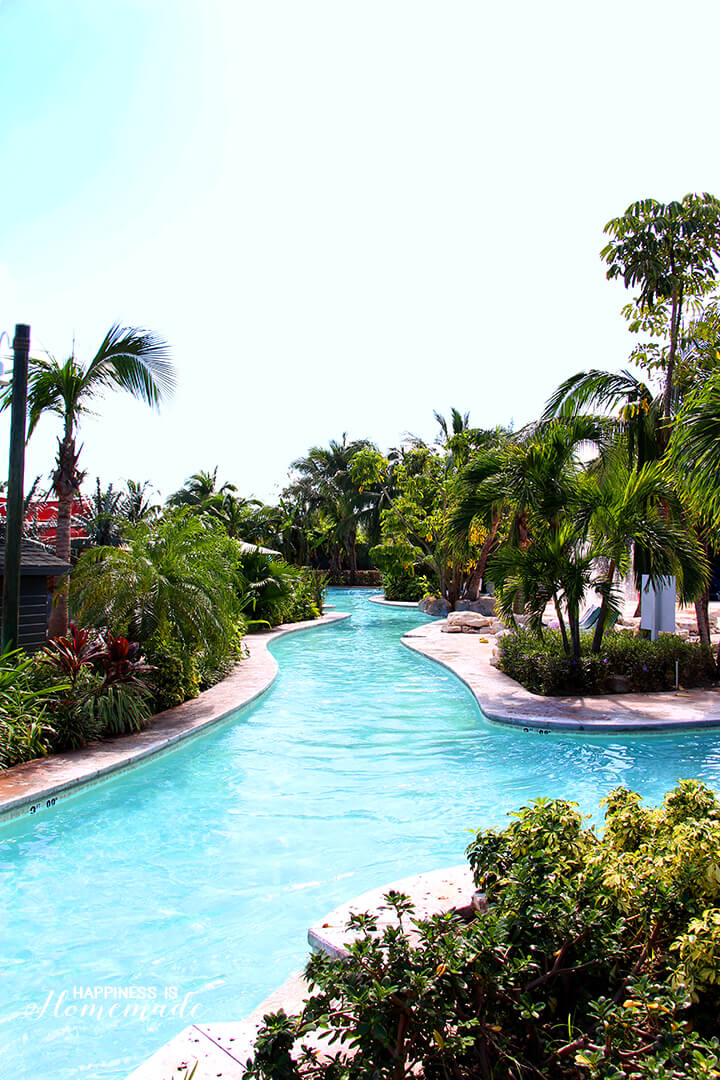 Pirate Island Water Park Lazy River at Beaches Turks and Caicos