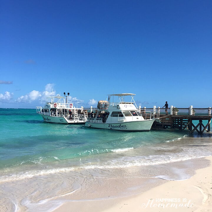 Ships at Beaches Resorts Turks and Caicos