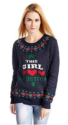 This Girl Loves Christmas Sweater