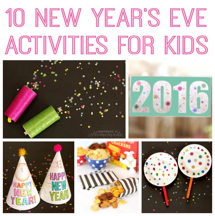 10 New Year's Eve Activities for Kids