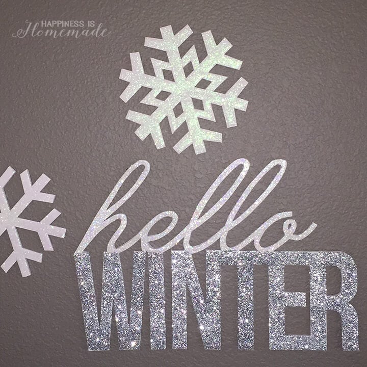 Foam Snowflakes For Holiday Season Crafting