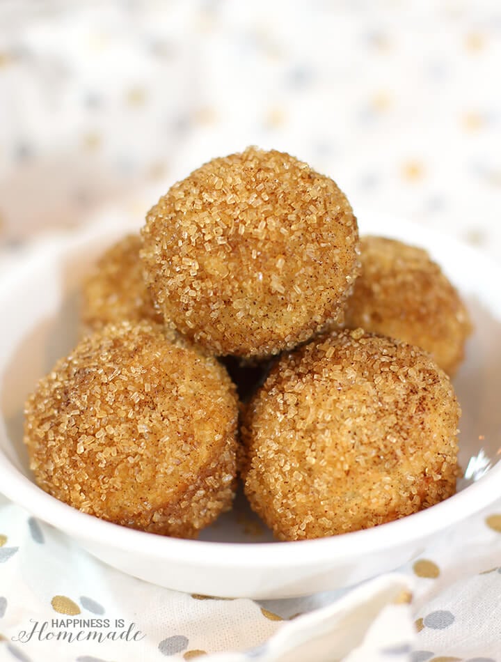 Cinnamon Sugar Donut Puffs