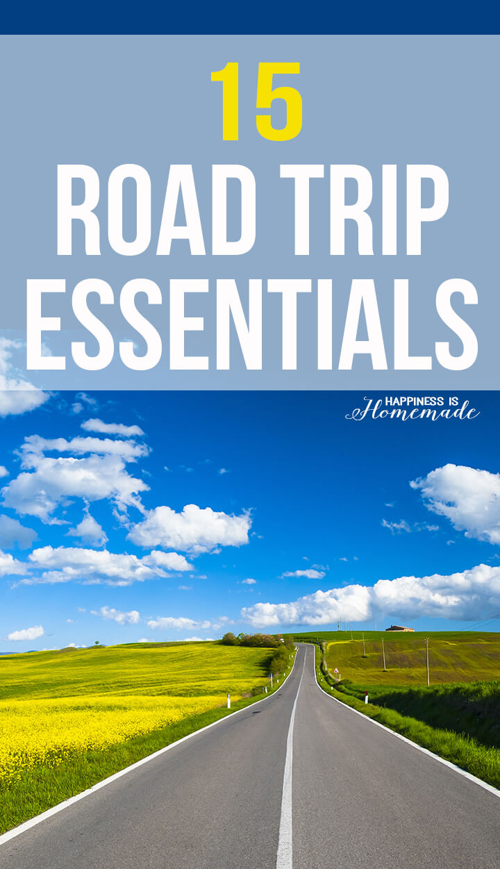 Our Road Trip Essentials & Travel Checklist Printable - Bless'er House