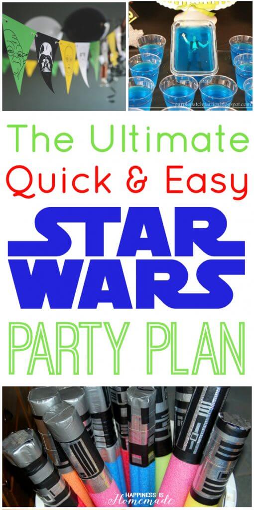 The Ultimate Quick and Easy Star Wars Party Plan