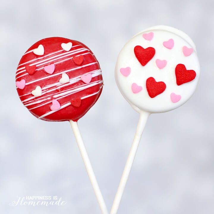 Valentine Oreo Pops